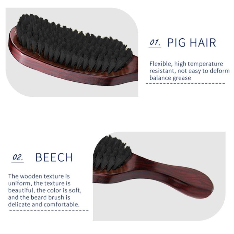 Bristle Wave Hair/Beard Brush