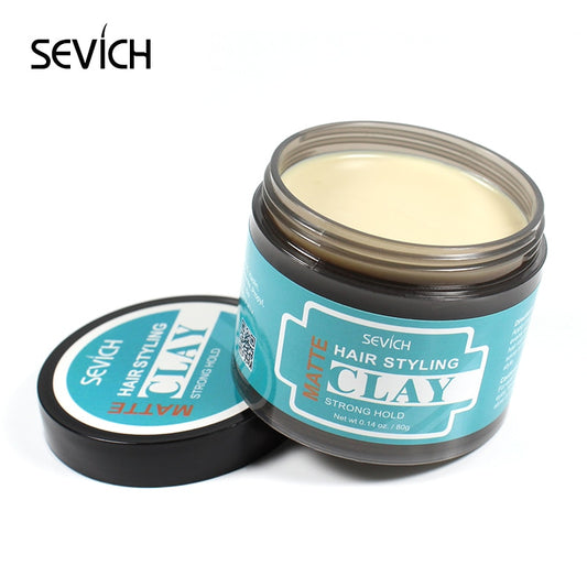 Sevich Matte Strong Hold Hair Styling Clay Gel for Men