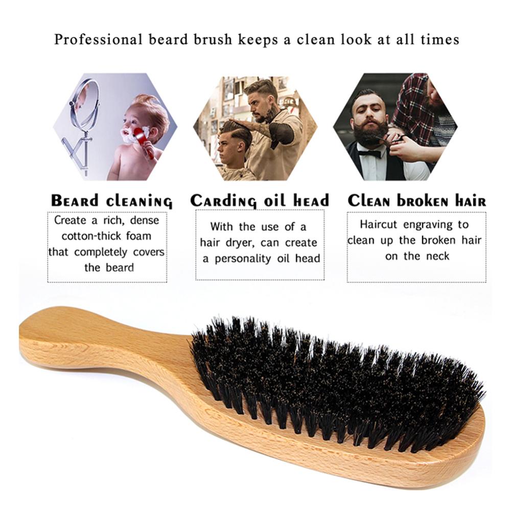Bristle Wave Hair/Beard Brush