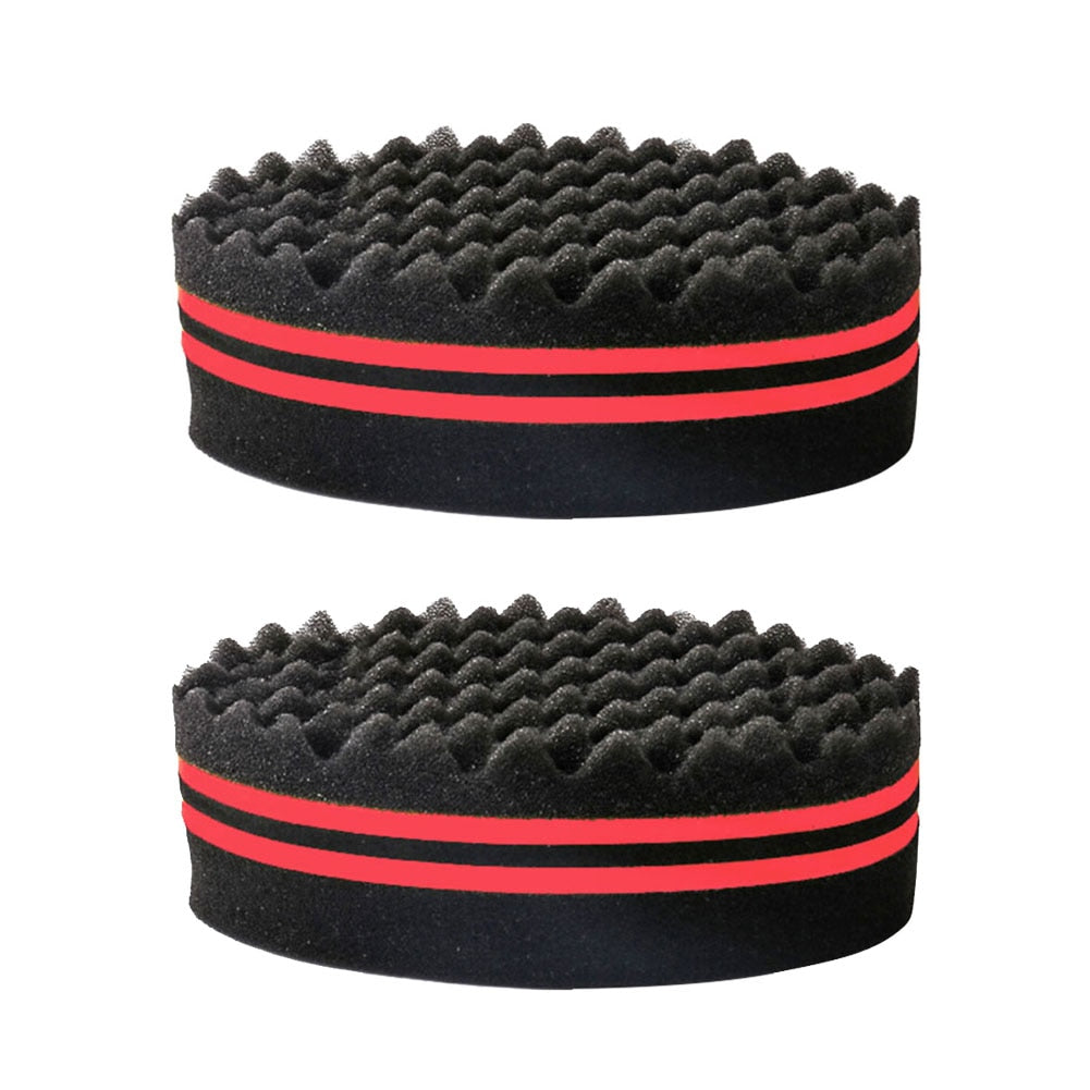 Double Sides Magic Twist  Sponge Hair Brush