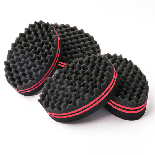 Double Sides Magic Twist  Sponge Hair Brush