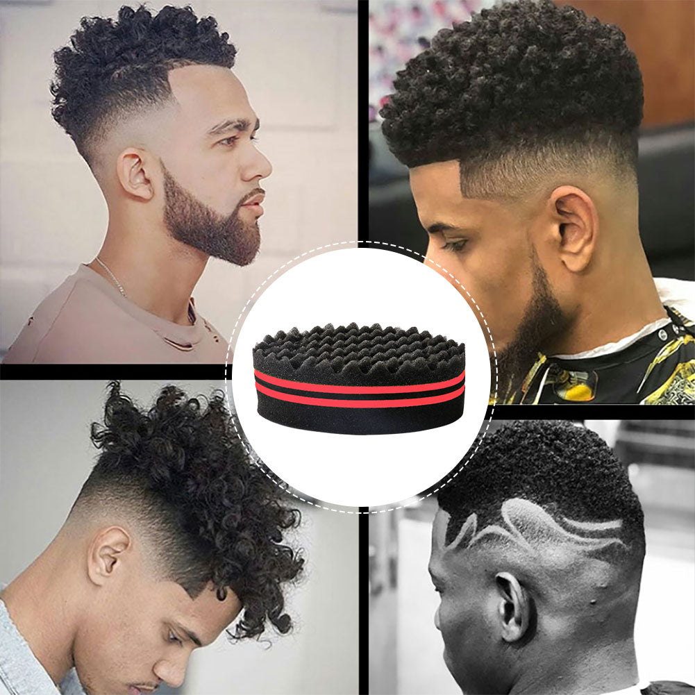 Double Sides Magic Twist  Sponge Hair Brush