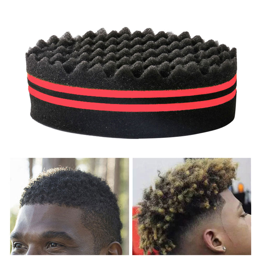 Double Sides Magic Twist  Sponge Hair Brush