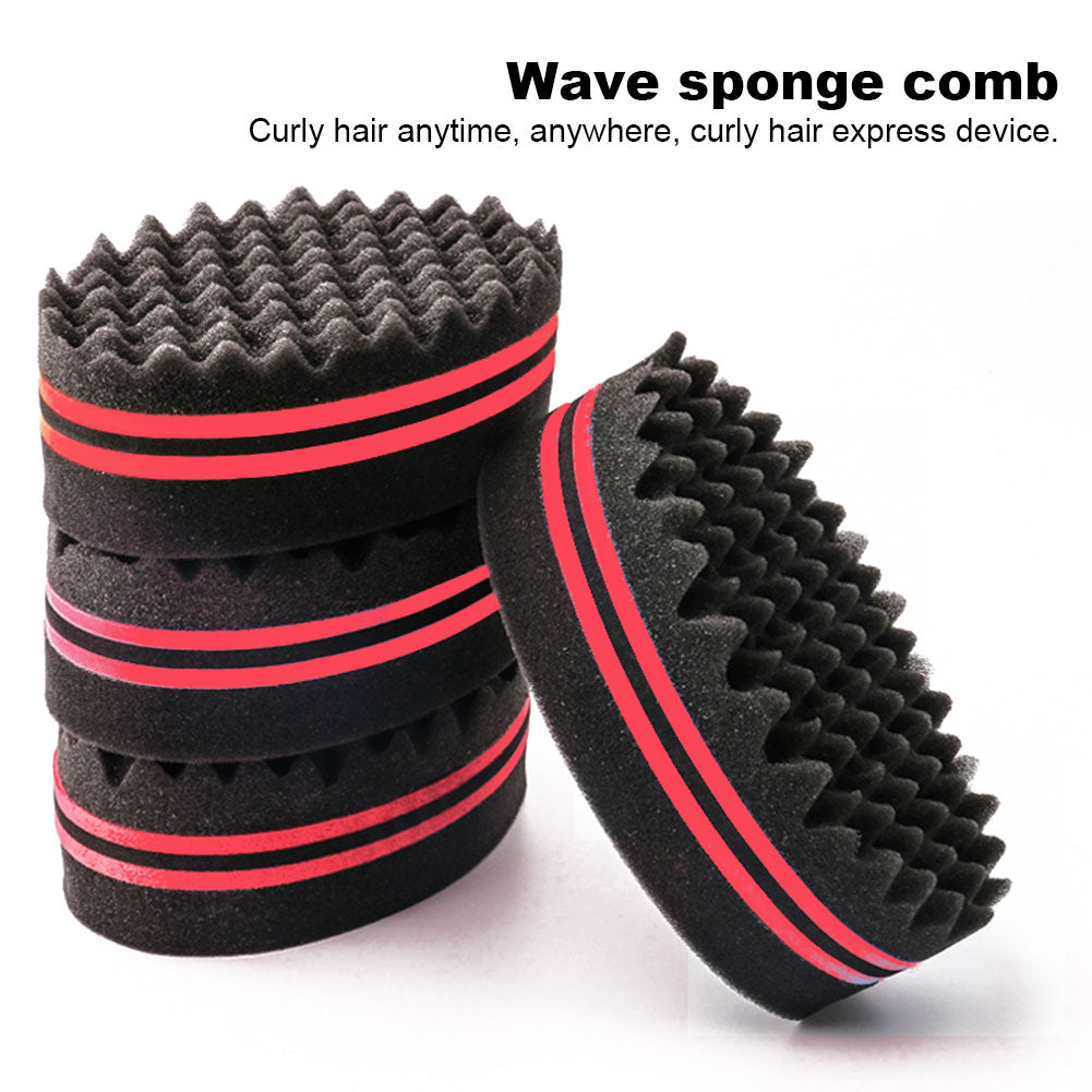 Double Sides Magic Twist  Sponge Hair Brush