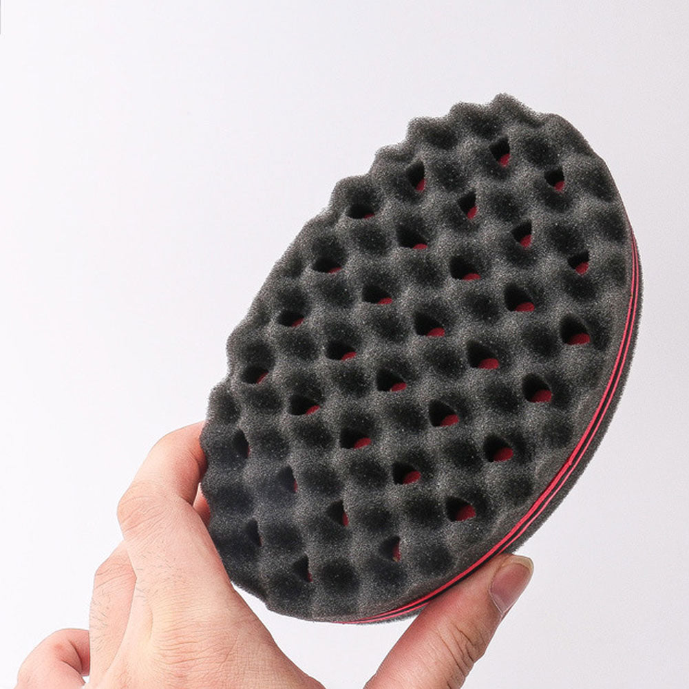 Double Sides Magic Twist  Sponge Hair Brush