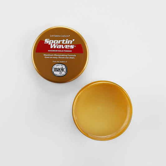 Softsheen-Carson Sportin' Waves Maximum Hold Pomade, 3.5 Oz